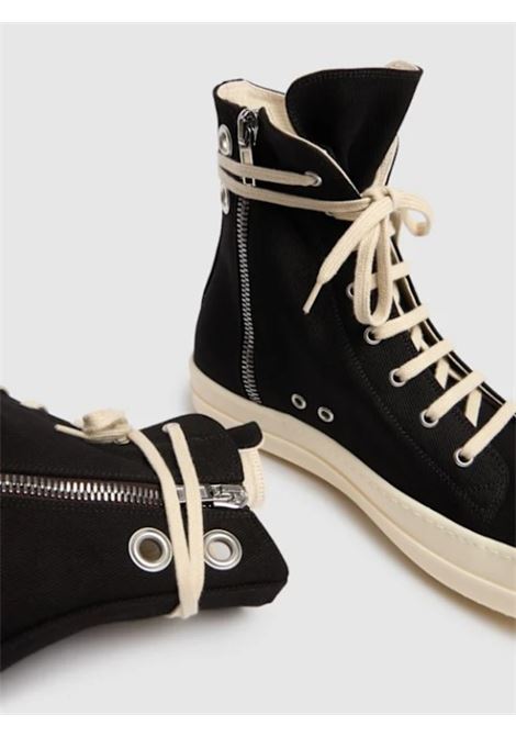 Black high-top sneakers Rick Owens Drkshdw - men RICK OWENS DRKSHDW | DU01E3800DOES1911